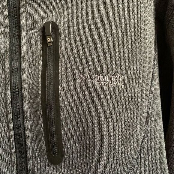Columbia mens titanium fleece jacket - Picture 7 of 13